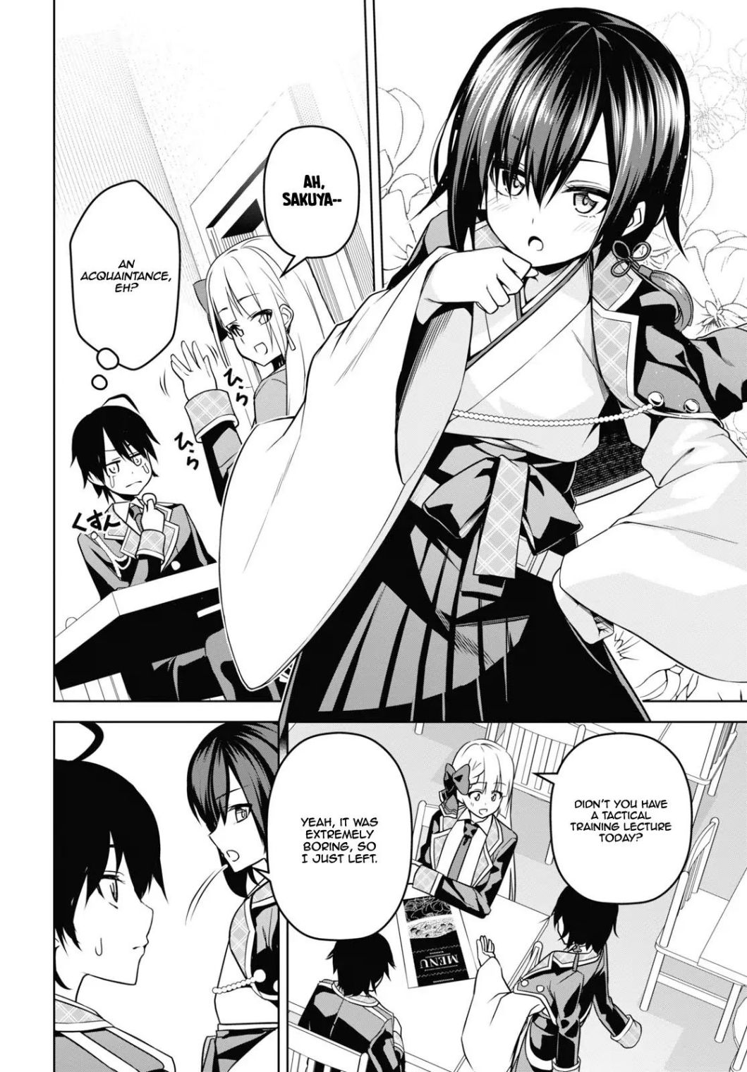 Demon’s Sword Master of Excalibur School - chapter 4 - Kissmanga