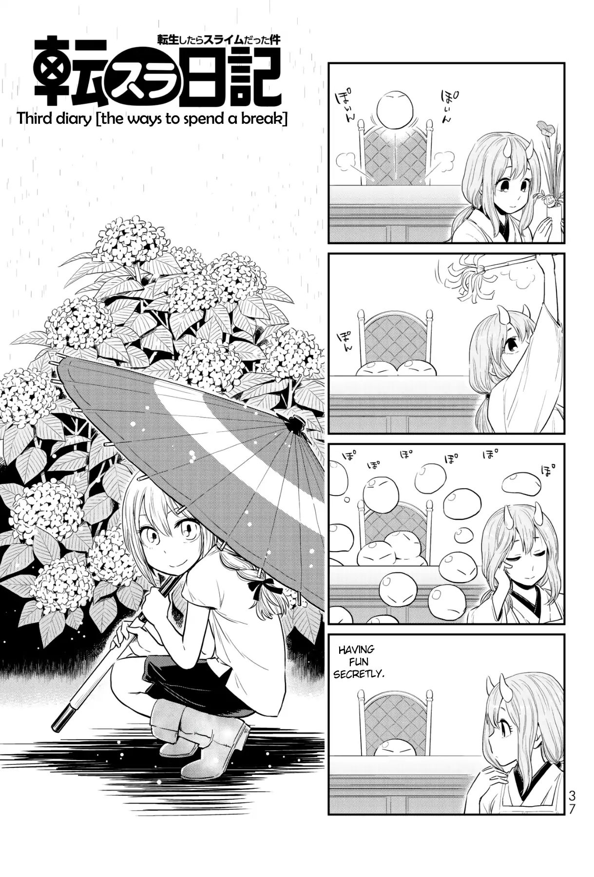 Tensura Nikki Tensei Shitara Slime Datta Ken - chapter 3 ...